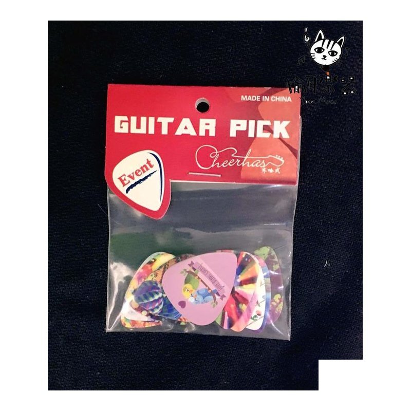 ♪ Your Music 愉耳樂器♪繽紛造型 匹克 撥片 彈片 pick 吉他 烏克麗麗 電吉他 皆可用 0.81mm 繽紛造型 匹克 撥片 彈片 pick 吉他 烏克麗麗 電吉他 皆可用 0.81mm — 三峽烏克麗麗