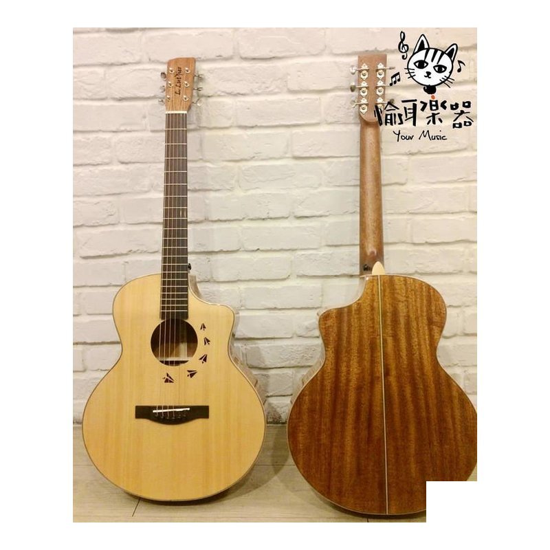 ♪ Your Music 愉耳樂器 ♪ L.Luthier Cofe light S 旅行吉他 面單 雲杉 L.Luthier Cofe light S 旅行吉他 面單 雲杉 — 三峽吉他 / Bass