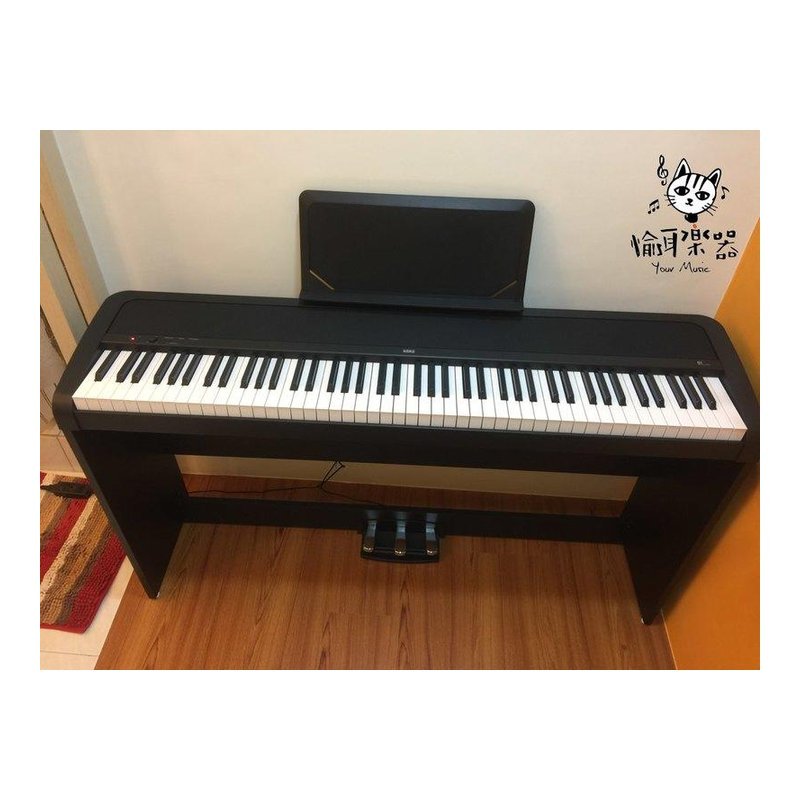 ♪ Your Music 愉耳樂器 ♪ KORG B1SP 電鋼琴 數位鋼琴 88鍵 三踏板 B1-SP KORG B1SP 電鋼琴 數位鋼琴 88鍵 三踏板 B1-SP — 三峽鍵盤 / 鋼琴