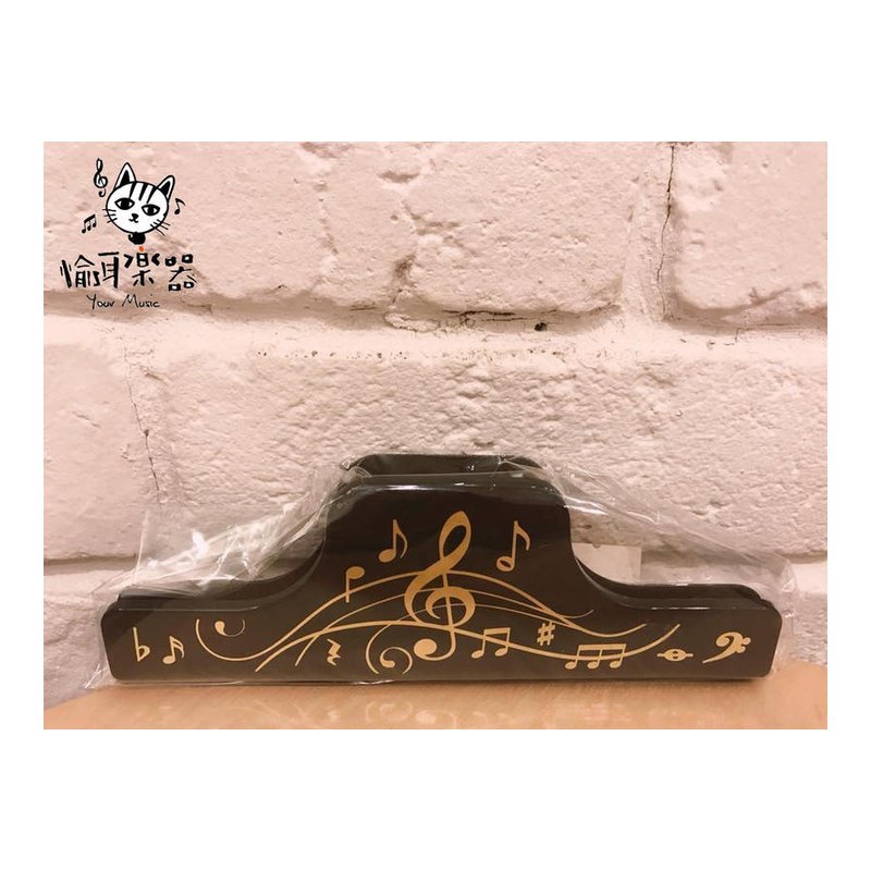 ♪ Your Music 愉耳樂器 ♪大型音符夾 樂譜夾 NC046燙金款 大型音符夾 樂譜夾 NC046燙金款 — 三峽配件 / 週邊