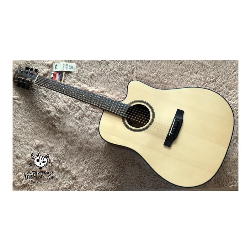 ♪ Your Music 愉耳樂器♪DOVE鴿子吉他DD220SC 雲杉沙比利面單板民謠吉他41吋D桶缺角 DOVE鴿子吉他DD220SC 雲杉沙比利面單板民謠吉他41吋D桶缺角 — 三峽吉他 / Bass