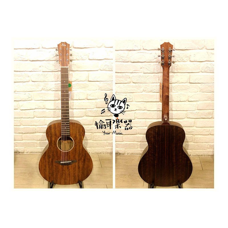 ♪ Your Music 愉耳樂器♪雷克斯 rex RW3 mini36吋胡桃木民謠吉他入門新手 雷克斯 rex RW3 mini36吋胡桃木民謠吉他入門新手 — 三峽吉他 / Bass