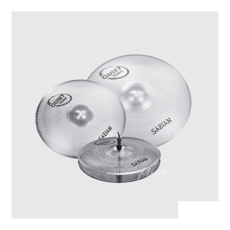 Sabian Sabian QTPC503 靜音銅鈸 套裝 QUIET TONE 練習銅鈸 14"+16"+20" — 三峽鼓 / 打擊