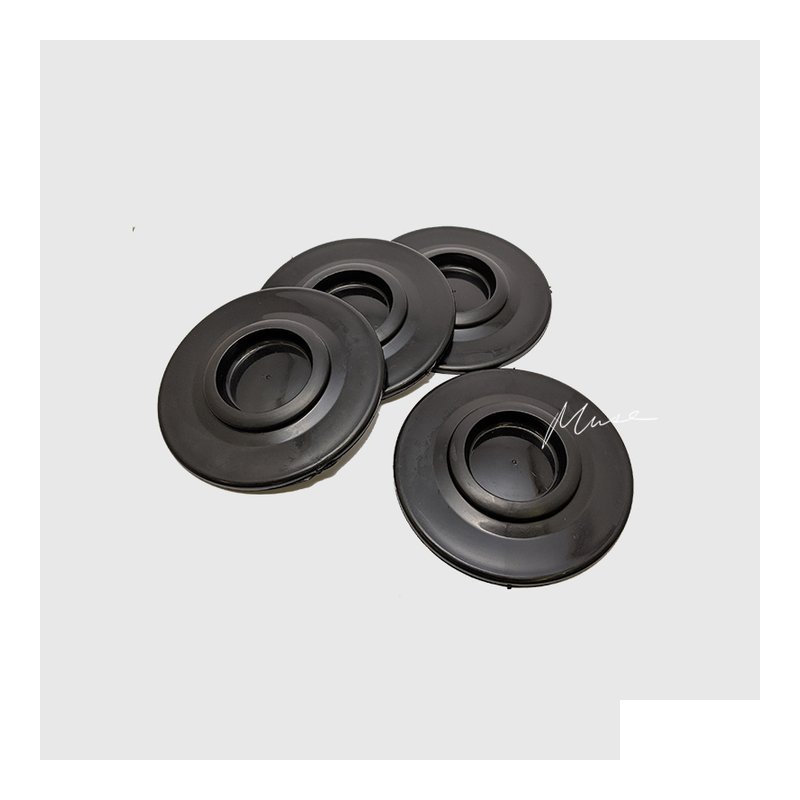 直立鋼琴輪盤 塑膠 一般款 黑色 一組4個 — 三峽鍵盤 / 鋼琴