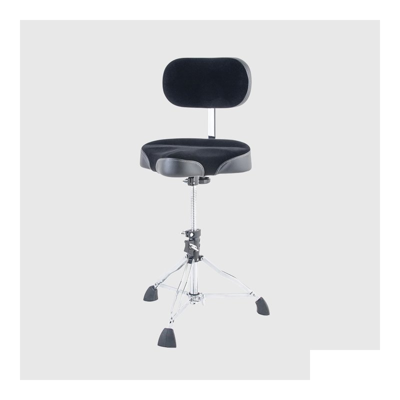 Dixon DIXON PSN-12MB 椅背式鼓椅 馬鞍 | 絨布 | 螺旋 — 三峽鼓 / 打擊