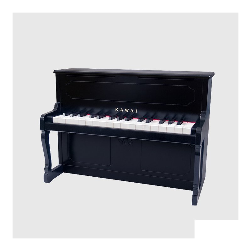 KAWAI [日製] KAWAI 1151 迷你鋼琴 32鍵 直立式 黑色 木頭材質 — 三峽電鋼琴 / 鍵盤