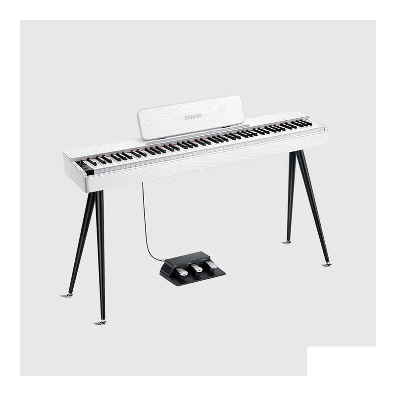 Donner Donner S100 數位鋼琴 白色 — 三峽電鋼琴 / 鍵盤