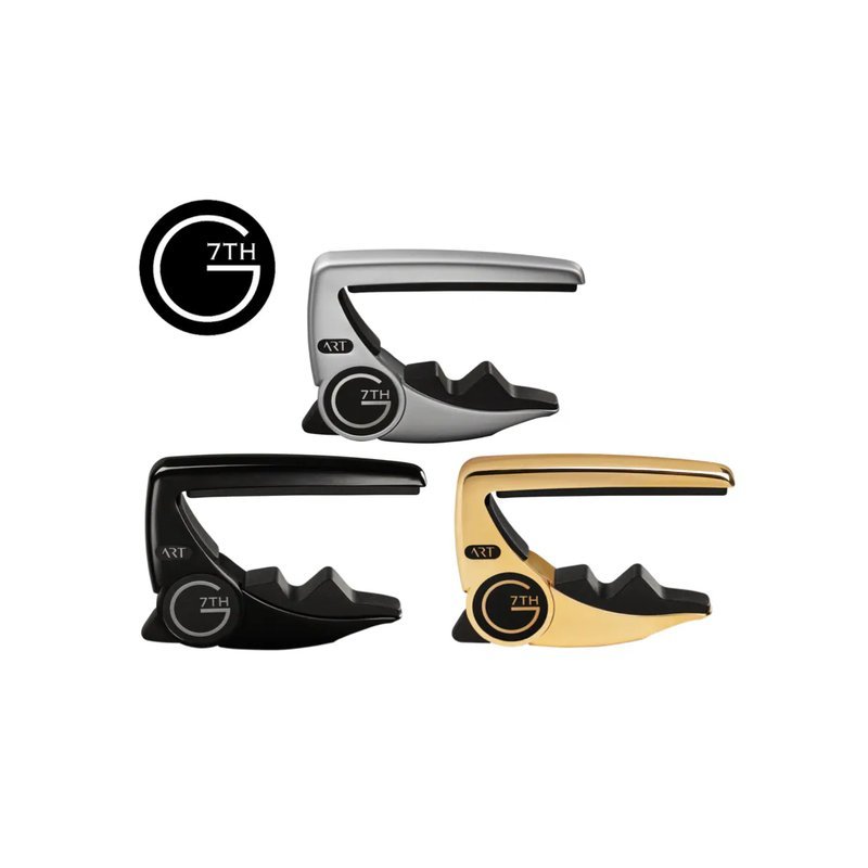 G7th Capo- Performance3 專業移調夾 ART專利 可服貼任何品牌的指板 張力平均不傷琴弦 — 三峽效果器