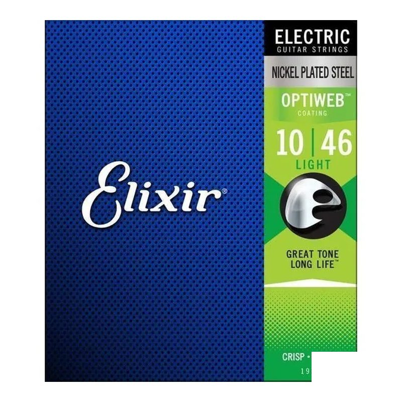 Elixir Elixir - #19052 10-46 Optiweb 電吉他超薄膜弦 包膜吉他弦 — 三峽木吉他 / 民謠吉他