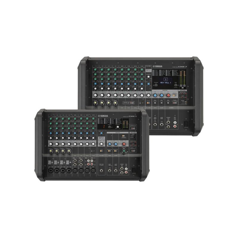 Yamaha YAMAHA - EMX系列專業型混音器 Powered Mixer 功率混音機 可搭配被動式喇叭 — 三峽木吉他 / 民謠吉他