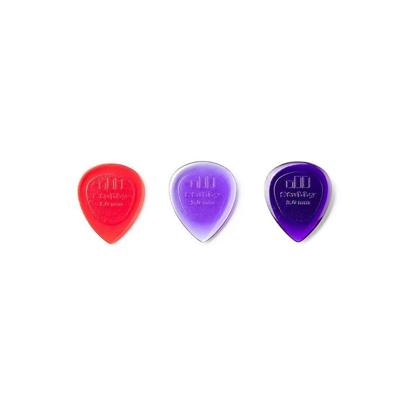 Dunlop Dunlop pick Studdy 吉他pick 吉他撥片 適合速彈 小巧設計 好彈好握 數量越多越便宜 — 三峽木吉他 / 民謠吉他