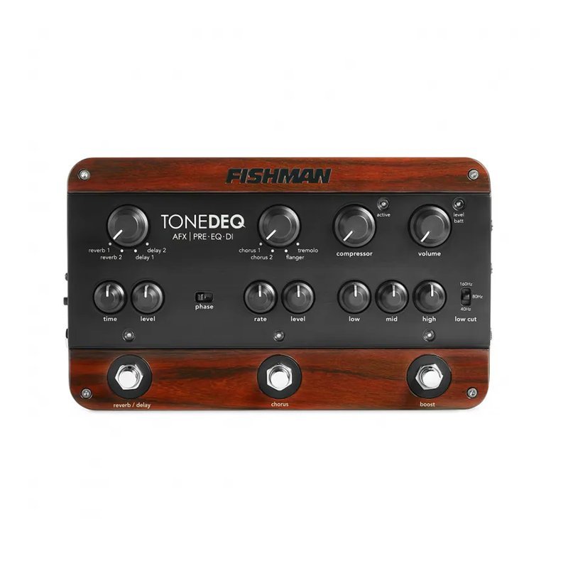Fishman - ToneDEQ 木吉他前級 綜合效果器 Preamp pedal — 三峽吉他 / Bass