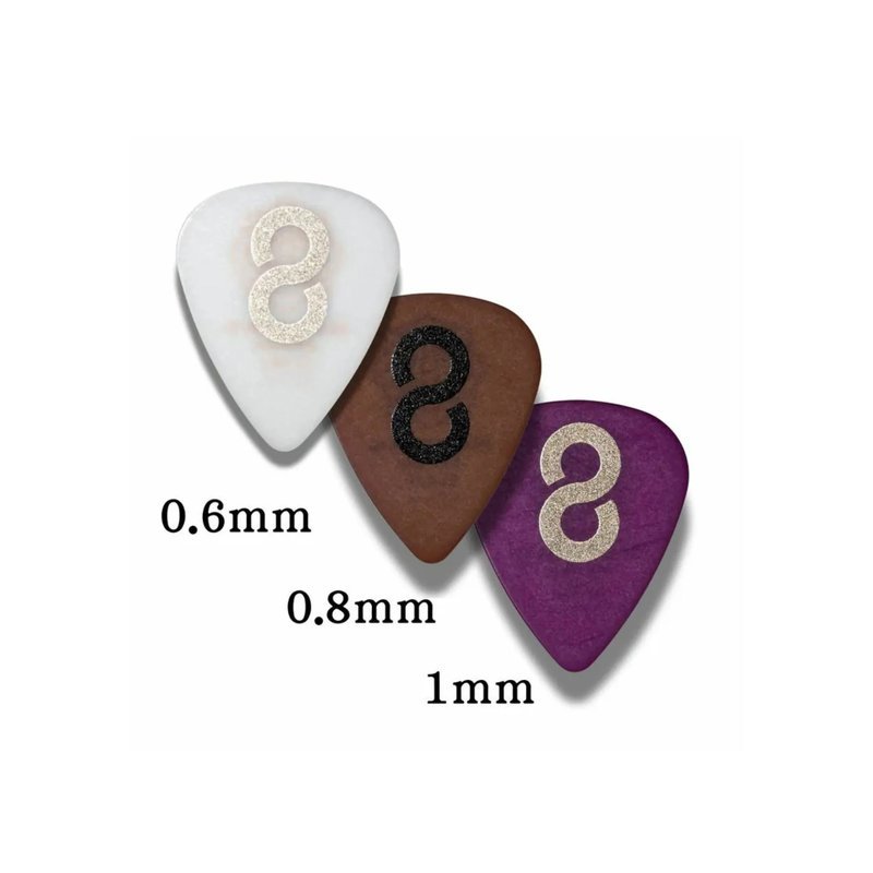 Master 8 D801 - 日本製撥片 奪鋼材質磨砂防滑 彈片 pick master8 6片裝 — 三峽配件 / 週邊