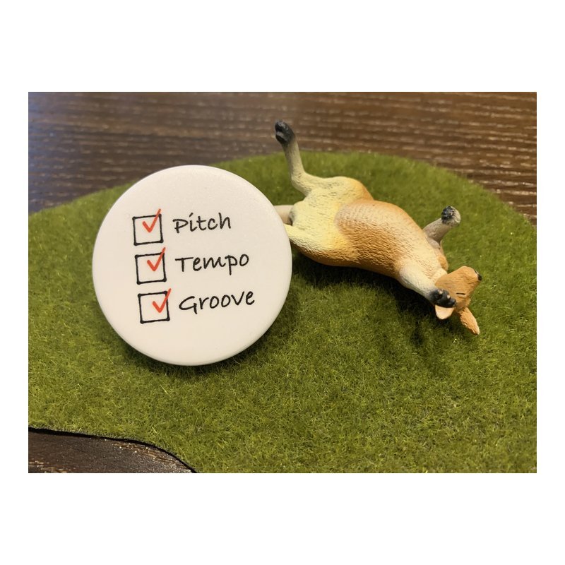 44mm胸章 #音樂人必備 送禮自用推薦 文青 個性徽章 — 三峽配件 / 週邊