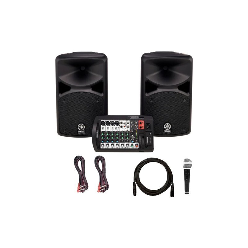 Yamaha YAMAHA - STAGEPAS 600BT Pa System 行動式PA系統（內建藍牙） 街頭藝人 行動式音響 — 三峽音響 / 音箱