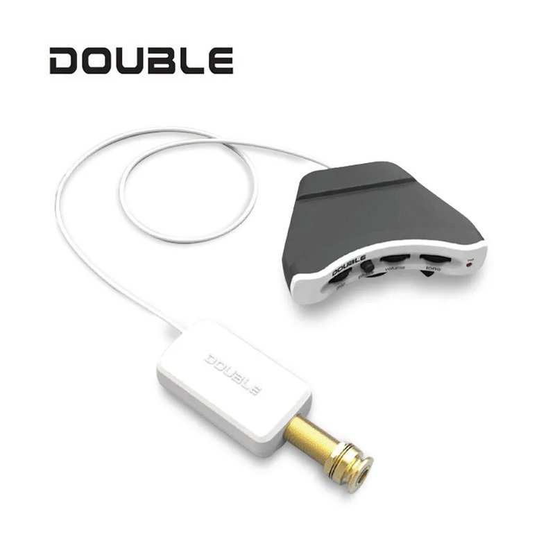 DOUBLE Double - A2G 木吉他拾音器 雙系統拾音器 下弦枕 麥克風 還原度高 pickup — 三峽木吉他 / 民謠吉他