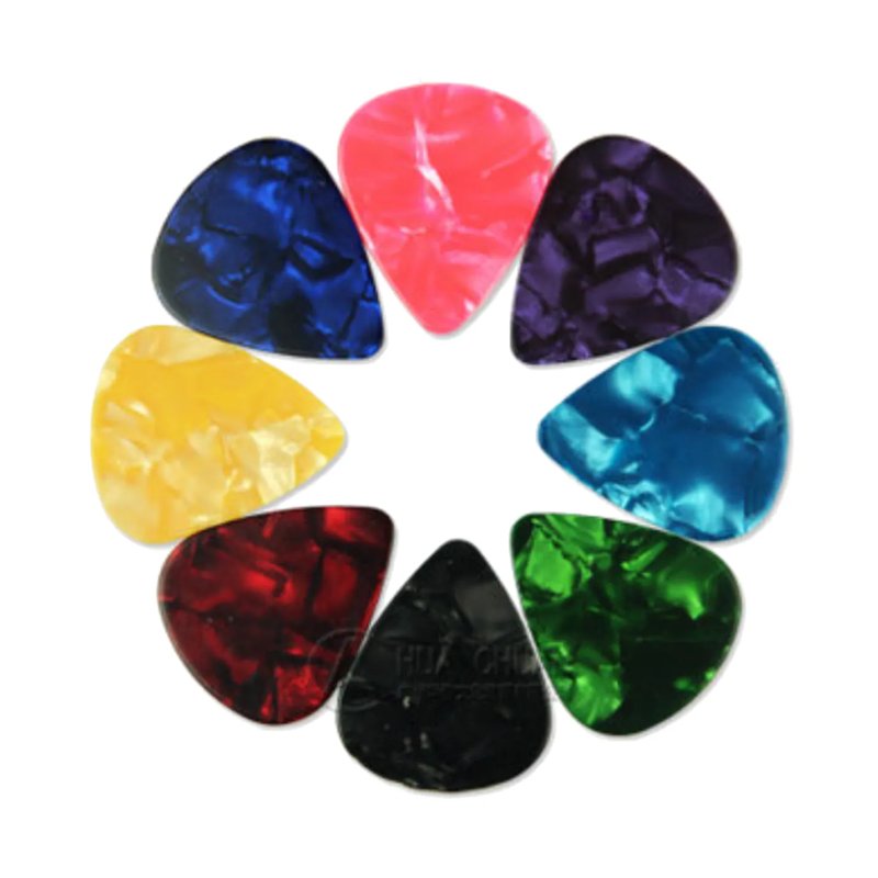 吉他pick 彈片Pick 撥片 彈片 賽璐璐 練習小物 多色 — 三峽吉他 / Bass