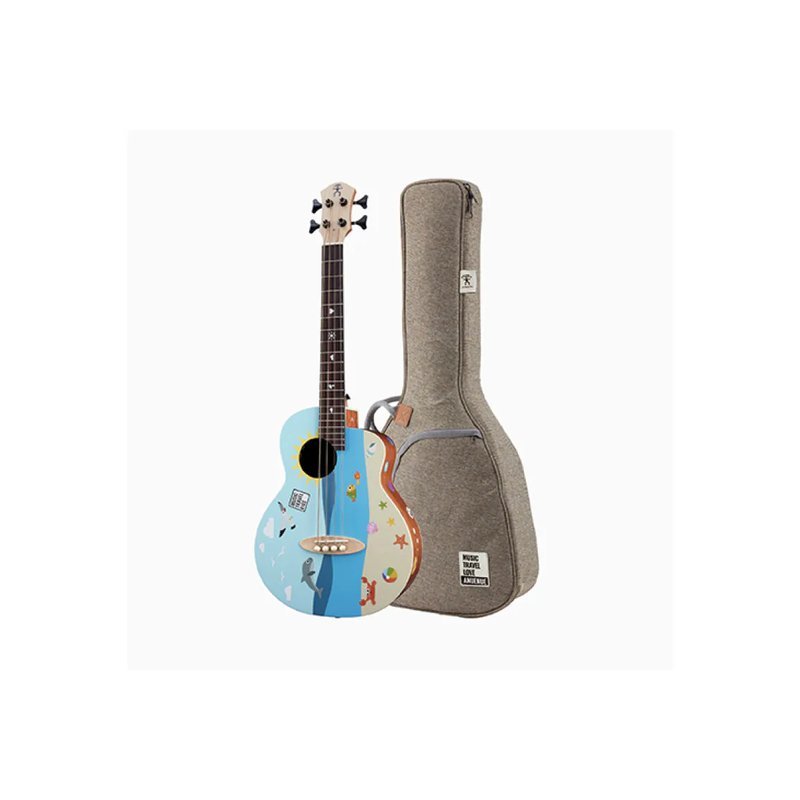 aNueNue aNueNue - MTK Kuta Sunset 36吋木貝斯 空心貝斯 旅行貝斯 可接電表演款 — 三峽吉他 / Bass