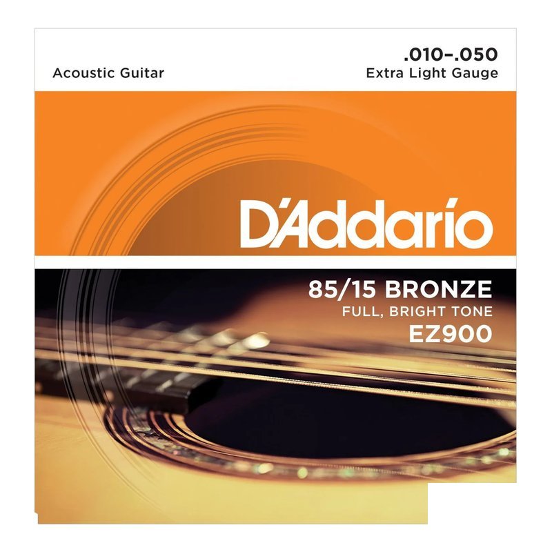 D'Addario D'addario - EZ900 木吉他弦 010-050 85/15合金 適合初學者 — 三峽木吉他 / 民謠吉他