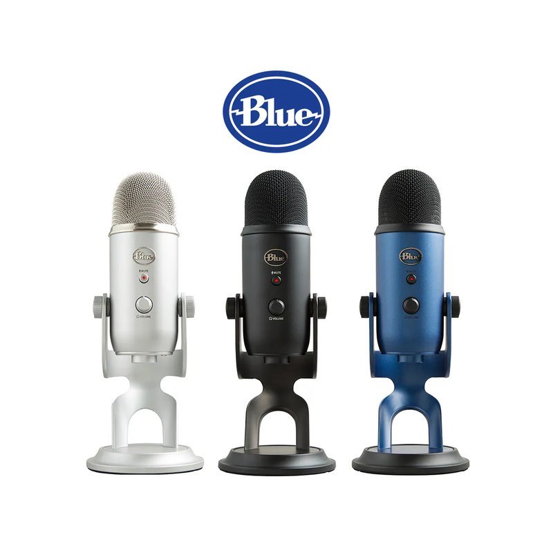 Blue Blue - Yeti（USB麥克風）人聲麥克風 Podcast 宅錄必備 錄音麥克風 — 三峽麥克風