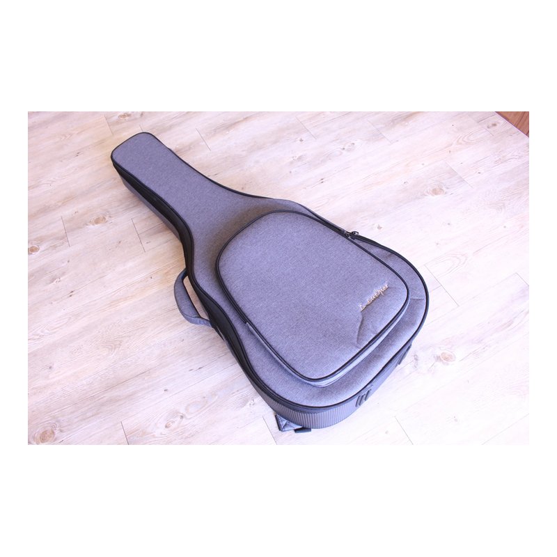 木吉他高級厚琴袋 可裝39-40吋吉他 厚度30mm 保護性佳 防潑水 — 三峽吉他 / Bass