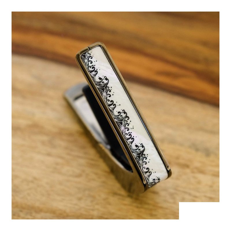 Pearl Thalia Capo CB201 with White Pearl Waves 尊絕移調夾 (MP-WAVES) — 三峽效果器