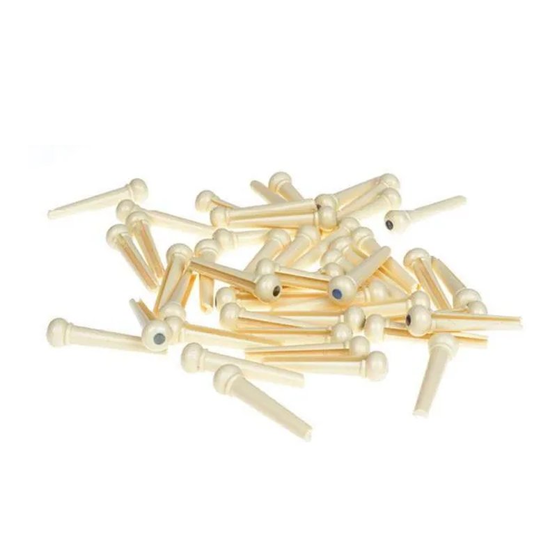 吉他弦釘 - 白(單顆) 塑料 吉他零件 — 三峽吉他 / Bass