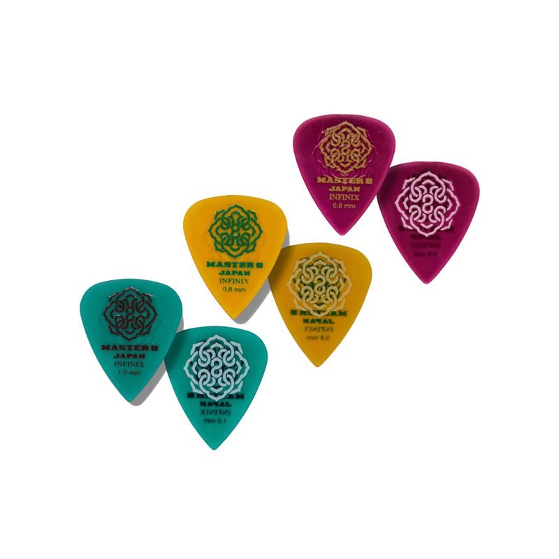 Infinix Pick - 日本製Pick Infinix Hard Polish橡膠防滑 一包六個 — 三峽配件 / 週邊