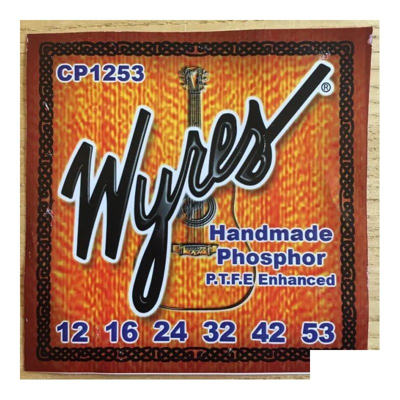 Wyres - CP1253 加拿大手工木吉他弦 磷青銅 演奏弦 表演錄音用弦 — 三峽吉他 / Bass