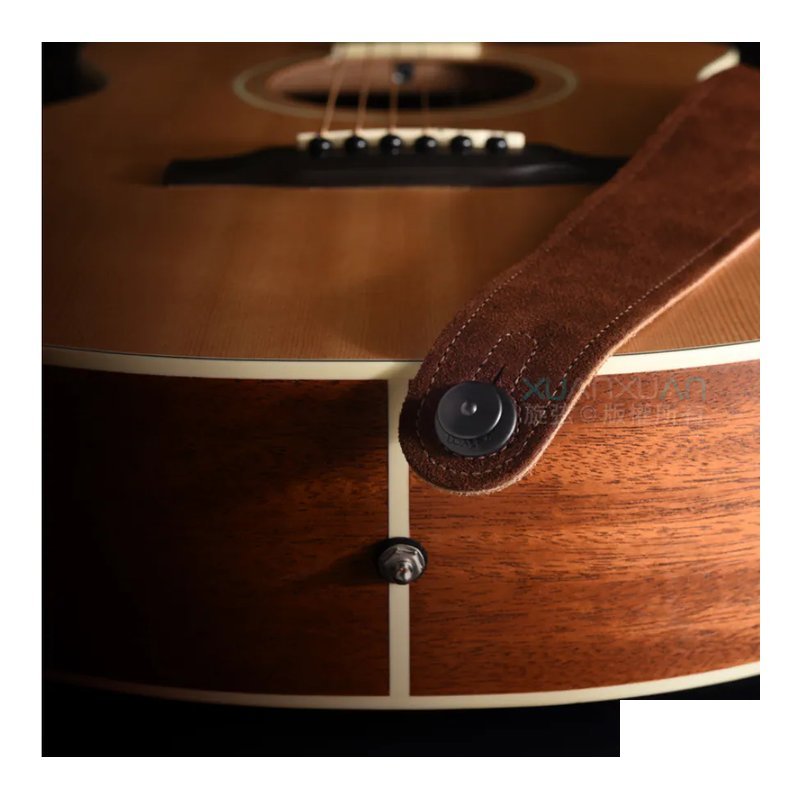 Loxx 德製安全肩帶釦-民謠/烏克-霧黑 (鍍鉻) 安全背帶扣 背帶釘 牢固 — 三峽烏克麗麗