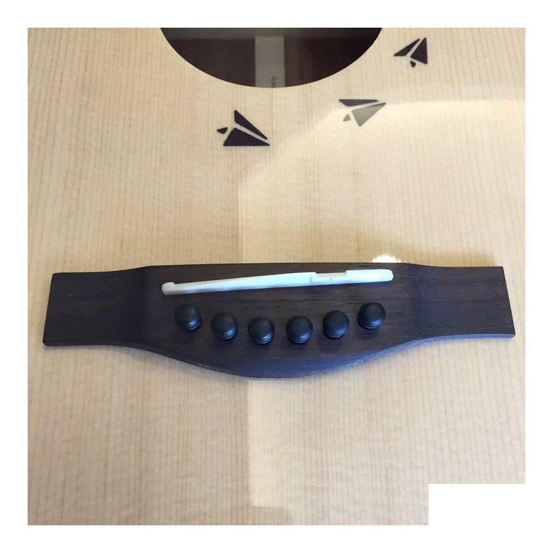 黑檀木弦釘(6顆/組) 溫暖音色 圓潤 音色升級 吉他弦釘 — 三峽配件 / 週邊