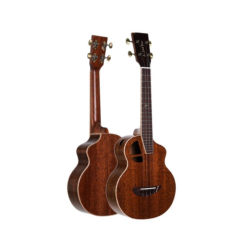 L.Luthier - Le Light Maho 23吋全單板烏克麗麗 可插電 表演款 側音孔 — 三峽烏克麗麗