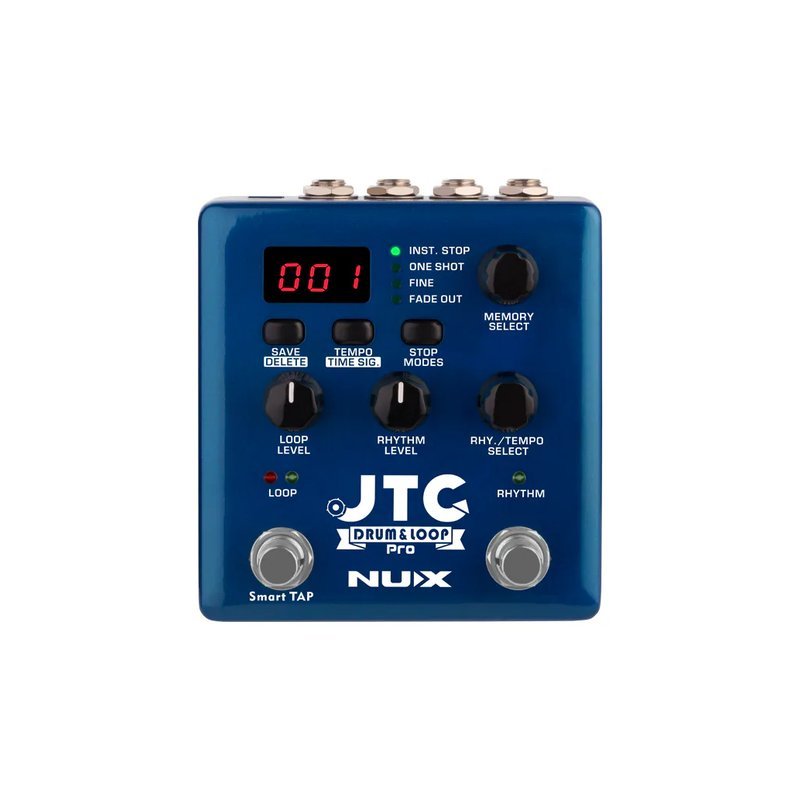 NUX NUX - JTC & Loop Pro 節奏鼓機 循環錄製 雙開關循環踏板 最佳伴奏夥伴 — 三峽效果器