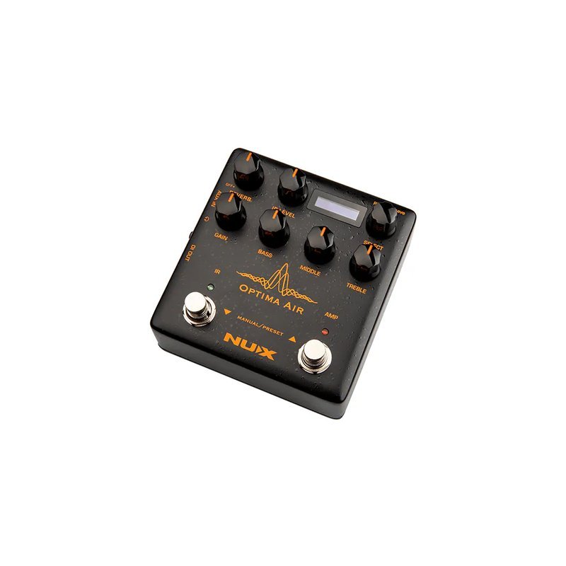 NUX NUX - Optima Air IR前級 木吉他前級 preamp D.I 專業錄音室取樣 音箱模擬 — 三峽木吉他 / 民謠吉他
