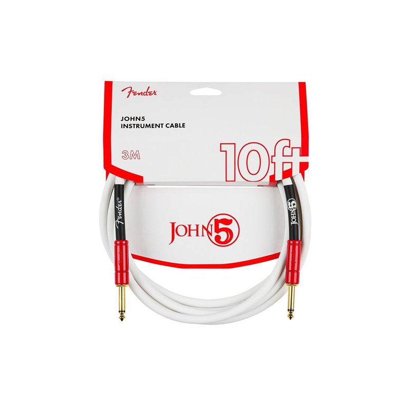 Fender Fender John 5 10' Instrument Cable 吉他導線 — 三峽配件 / 週邊