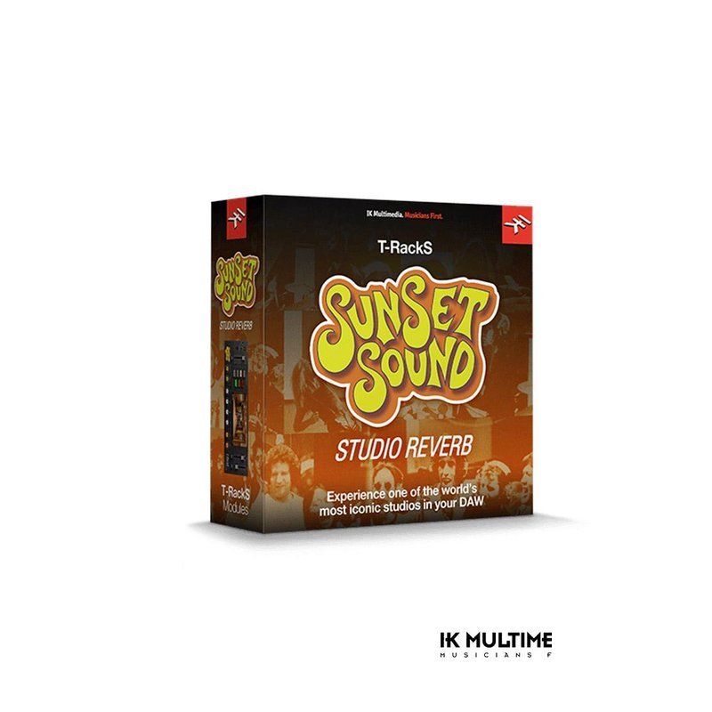 IK IK Multimedia T-RackS Sunset Sound Studio Reverb 虛擬音色軟體 — 三峽效果器