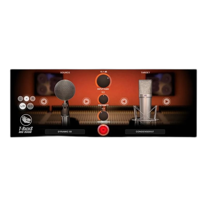 IK IK Multimedia T-RackS Mic Room 虛擬音色軟體 — 三峽麥克風｜YA! 玩音樂