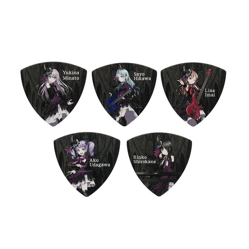 ESP ESP BanG Dream Roselia 聯名款匹克(五入組) — 三峽Pick