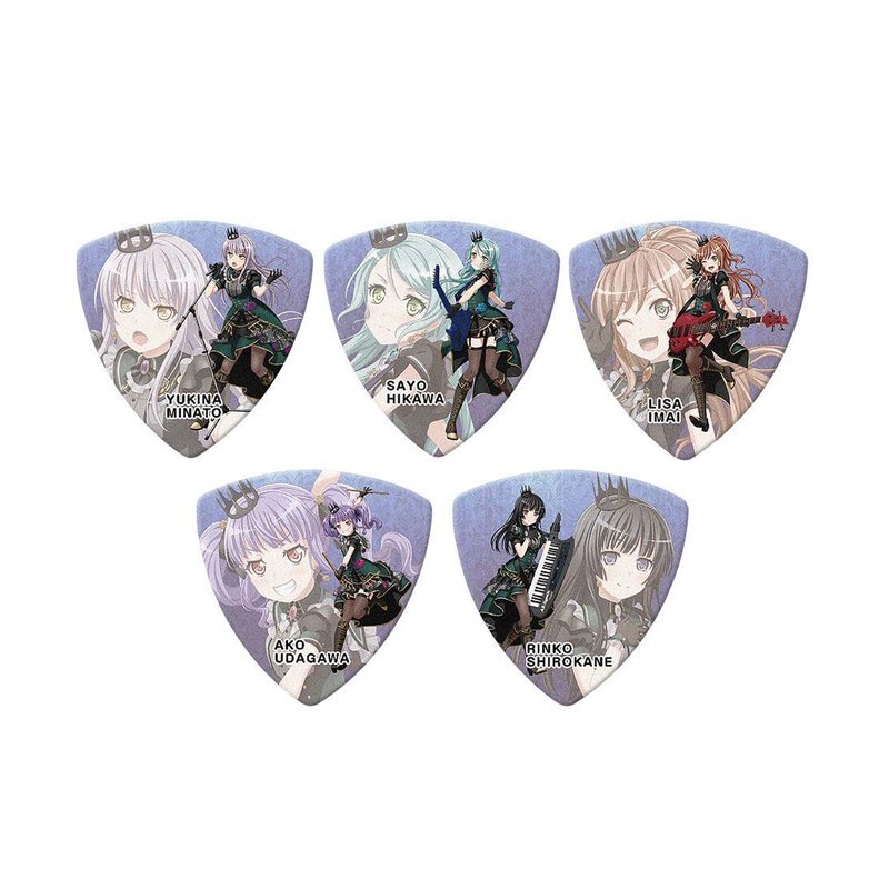 ESP ESP BanG Dream Roselia ver.4 聯名款匹克(五入組) — 三峽Pick