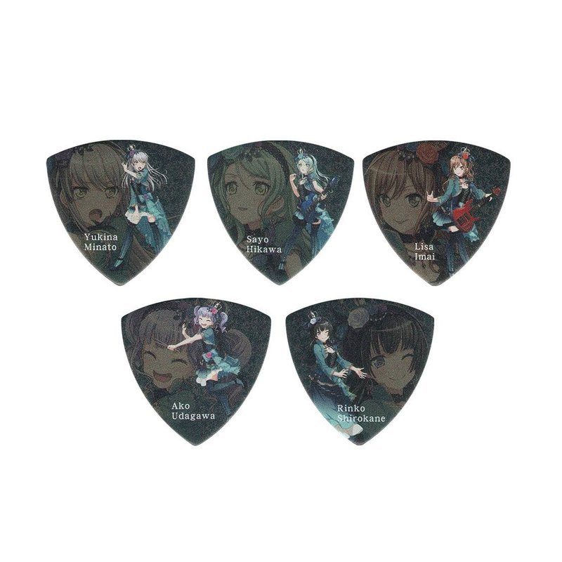 ESP ESP BanG Dream Roselia ver.2 聯名款匹克(五入組) — 三峽Pick