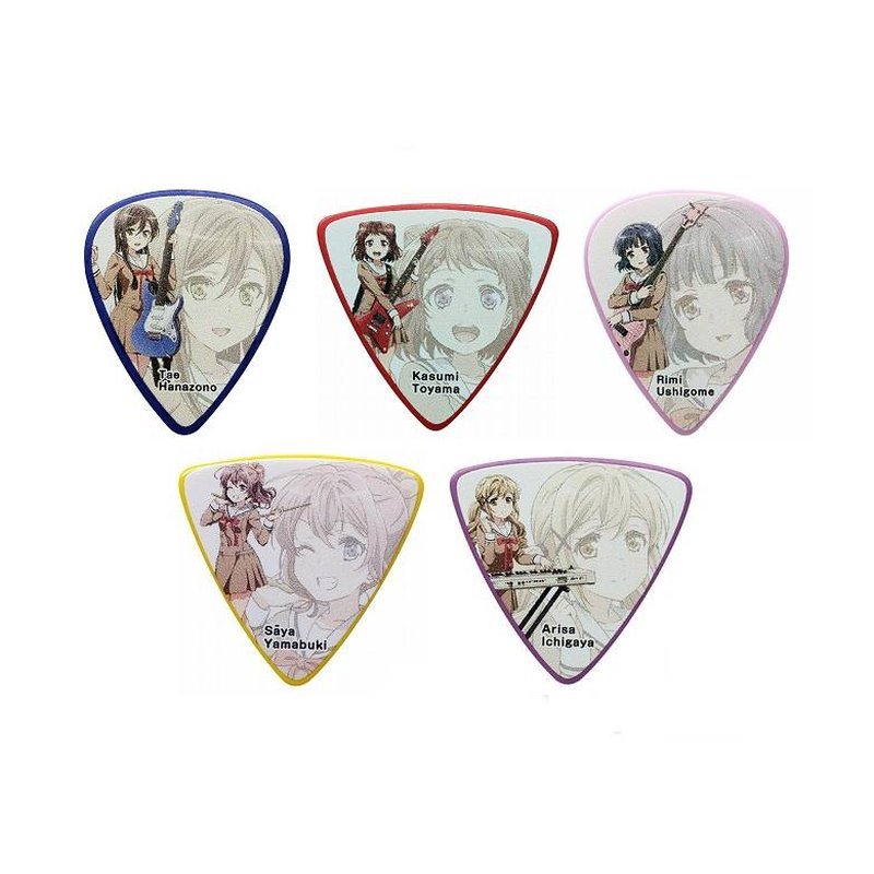 ESP ESP BanG Dream Poppin'Party 聯名款匹克(五入組) — 三峽音響 / 音箱