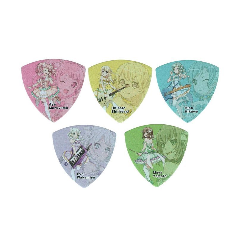 ESP ESP BanG Dream Pastel*Palettes 聯名款匹克(五入組) — 三峽音響 / 音箱