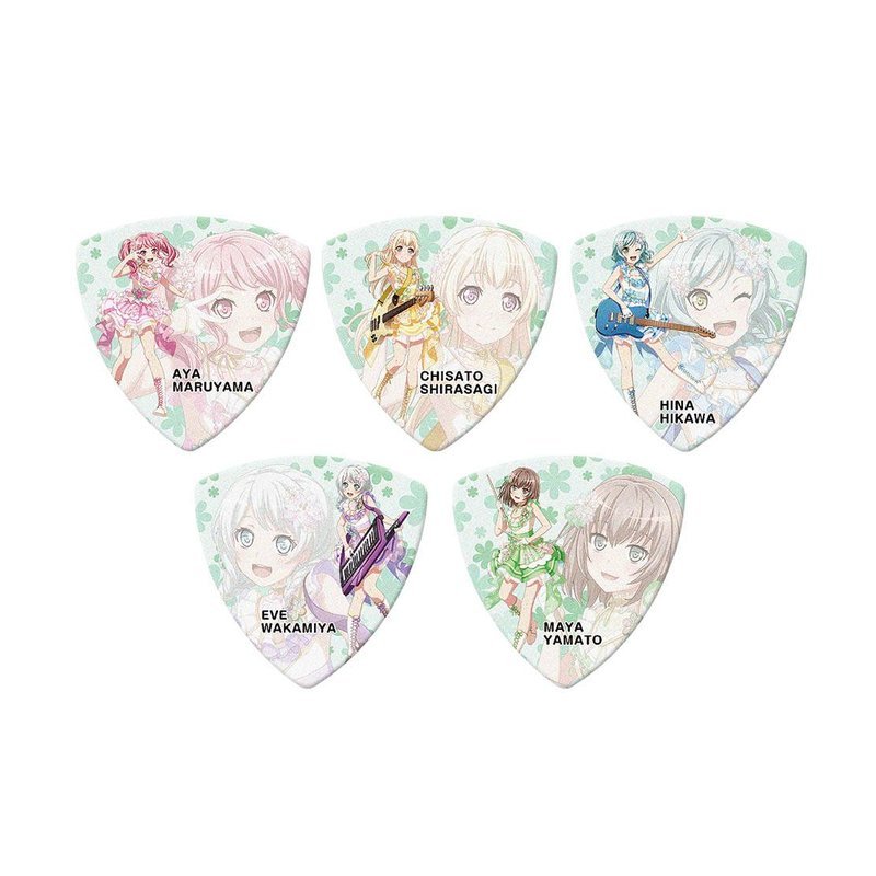 ESP ESP BanG Dream Pastel*Palettes ver.4 聯名款匹克(五入組) — 三峽音響 / 音箱