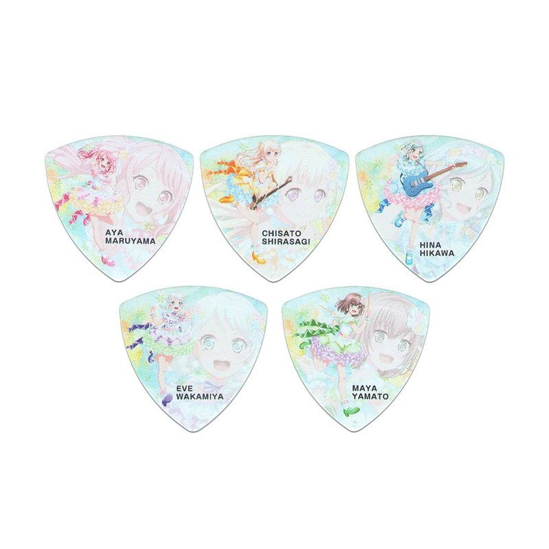 ESP ESP BanG Dream Pastel*Palettes ver.3 聯名款匹克(五入組) — 三峽音響 / 音箱