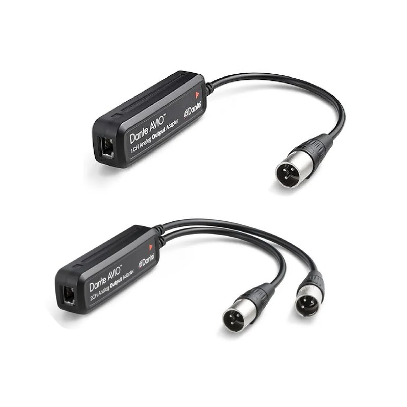 Audinate Audinate / Dante AVIO Output (1Ch/2Ch) 數位音訊轉換器 — 三峽配件 / 週邊｜YA! 玩音樂