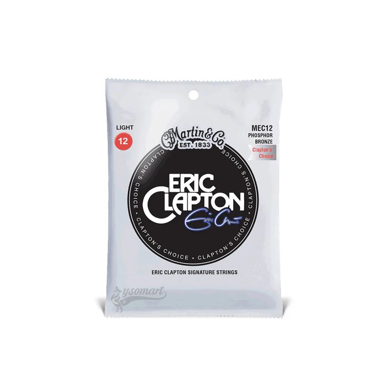 Martin Martin / MEC12 Eric Clapton 簽名款民謠木吉他弦 (12-54) — 三峽吉他 / Bass