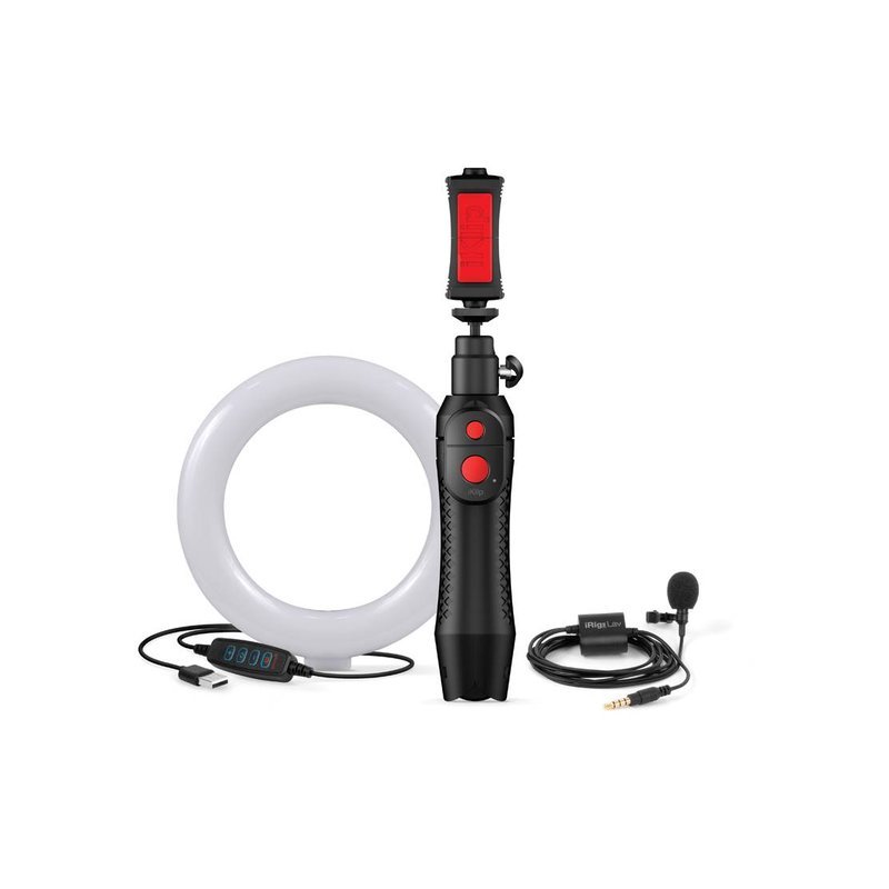 IK IK Multimedia iRig Video Creator Bundle 領夾式麥克風 — 三峽麥克風
