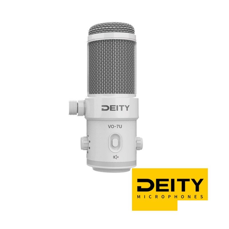 Deity VO-7U White USB 麥克風套組 — 三峽麥克風