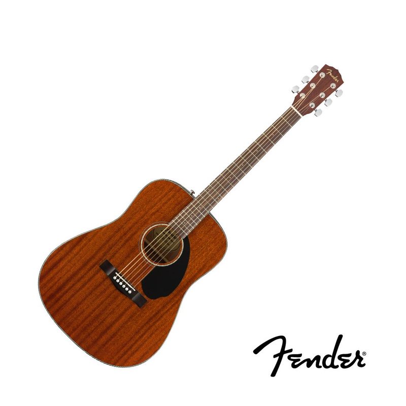 Fender Fender CD-60S Dreadnought All-Mahogany 民謠吉他 — 三峽吉他 / Bass