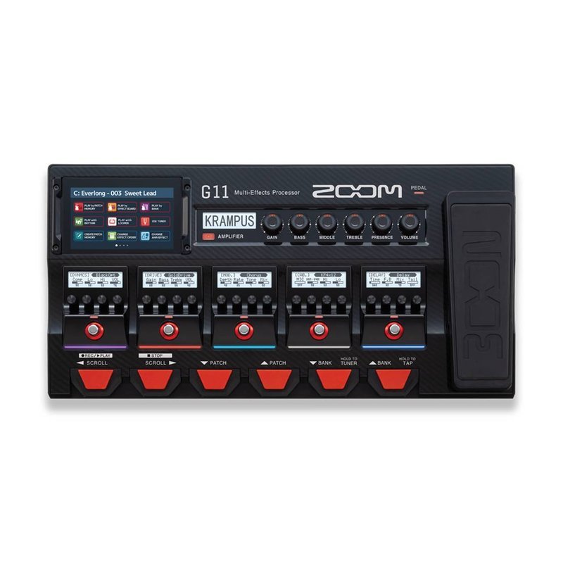 Zoom ZOOM G11 吉他綜合效果器 — 三峽吉他 / Bass